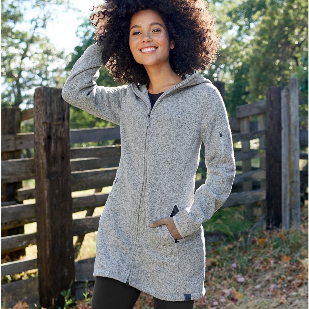 L.L.Bean Sweater Fleece Coat XL